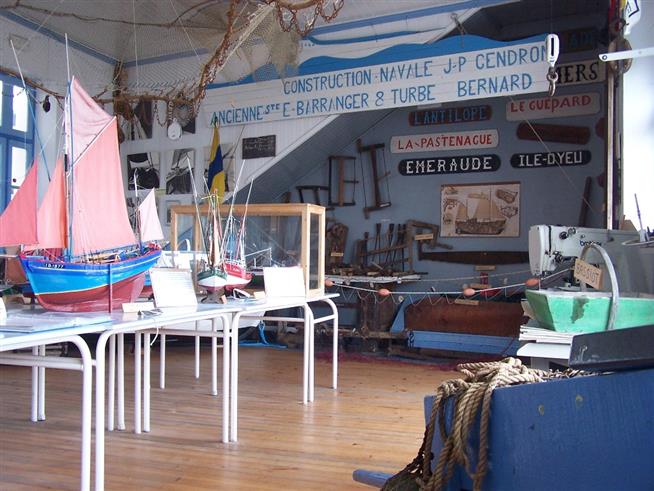 Musée de la Pêche - Ile d'Yeu -Hôtel des Voyageurs, hôtel de charme avec chambres vue mer sur le Port Joinville - Ile d'yeu - Vendée